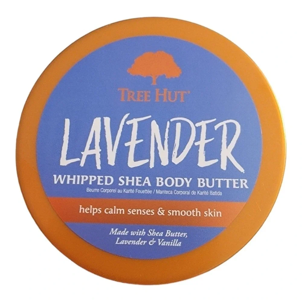 Tree Hut Lavender Whipped‎ Shea Body Butter 240g 8.4oz Helps Calm Senses